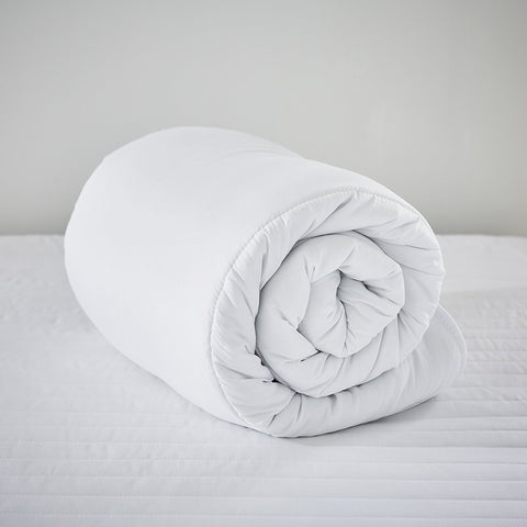 Reduced to Clear: Budget Range Hollowfibre Duvet with Corovin Cover King Size - 4 Pack