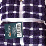 100% Cotton Premier Quality Check Tea Towels 72 PCs
