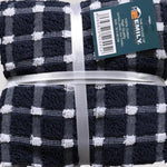 100% Cotton Premier Quality Check Tea Towels 72 PCs