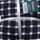 100% Cotton Premier Quality Check Tea Towels 72 PCs