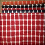 100% Cotton PREMIER QUALITY Checked Tea Towel 72 PCs