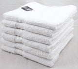 320 GSM Budget Range 100% Cotton White Bath Towels 60 PCs