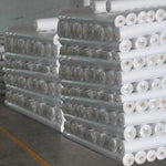 69" Wide 100% Cotton White 200 Meters Per Roll
