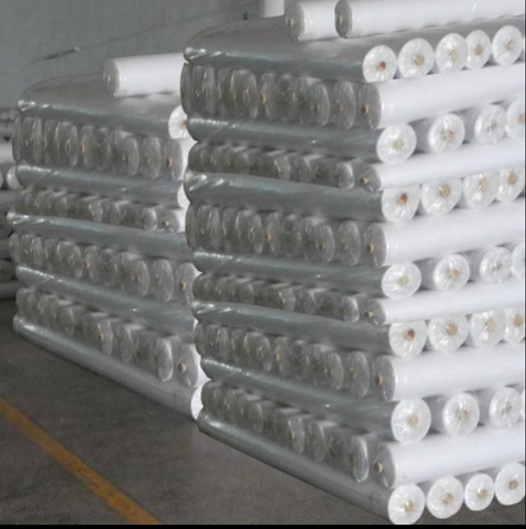106" Width 100% Cotton - White -  200 Meter Roll, COLLECTION ONLY