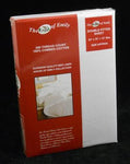 200 Thread Cotton Percale White Double Fitted Sheets 20 Pcs