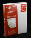 200 Thread Cotton Percale White Super King Fitted Sheet 20 PCs